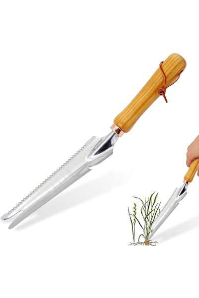 HASTHIP Hastip Garden Hand Tool - Manual Weed Removal Tool - 34 cm Steel Weed...