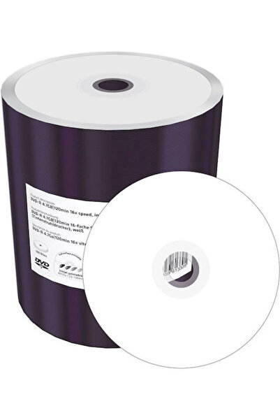 MediaRange DVD-R 4.7GB | 120 λεπτά, 16 φορές την ταχύτητα, Inkjet, Εκτυπώσιμο...