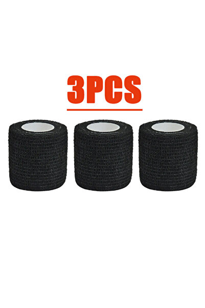 Choice 2.5cmX4.6m 3 Pcs 3/15/30/48Pcs Black Sport Self Adhesive Elastic Banda...