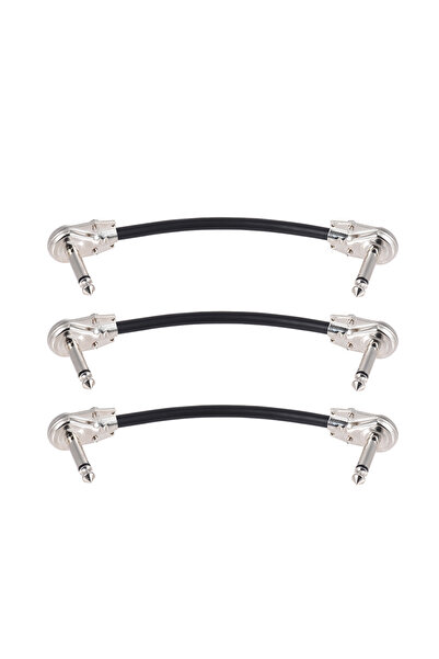 Choice1 15cm 3PCS Miwayer 15cm/ 6in Guitar Effect Pedal Instrument Patch Cabl...