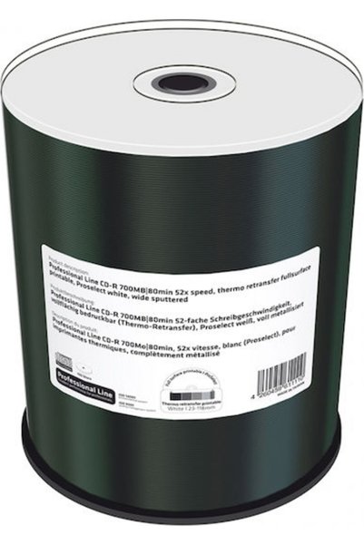 MediaRange Εγγράψιμο CD-R 52x 700MB Κουτί 100 τεμαχίων 100 τεμάχια Κωδικός: M...