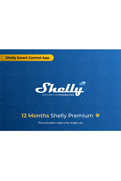 Shelly 3800238072711 Υπηρεσία Cloud Premium B2B EAN 3800238072711