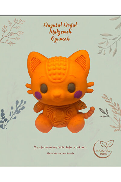 NowHealth Duyusal Oyuncak Kedi