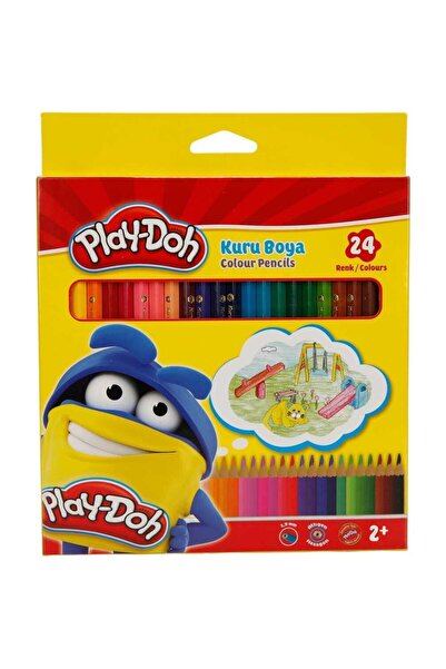 Play Doh Play-Doh 24 Renk Boya Kalemi Tam Boy PLAY-KU003