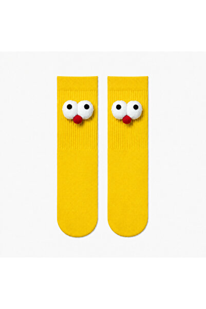 CARNAVAL SOCKS Șosete unisex cu ochi galbeni Carnaval