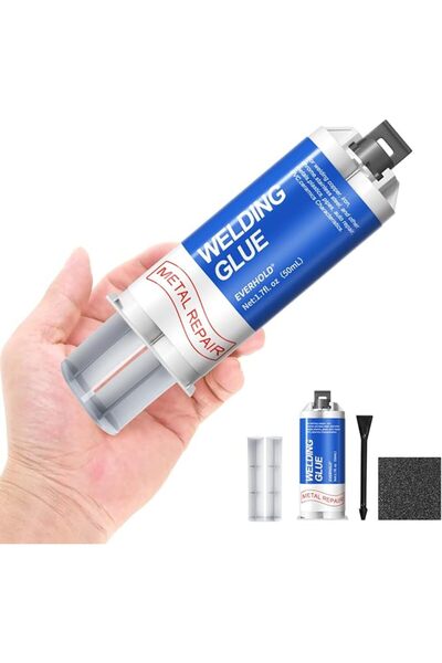 GENERAL Metal Glue, Durable and Waterproof Epoxy Adhesive for Welding and Gap...