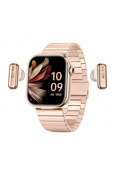 beemen Haino Teko Germany ST-11 Watch Buds 2.02 İnç AMOLED Ekranlı Kulaklıklı...