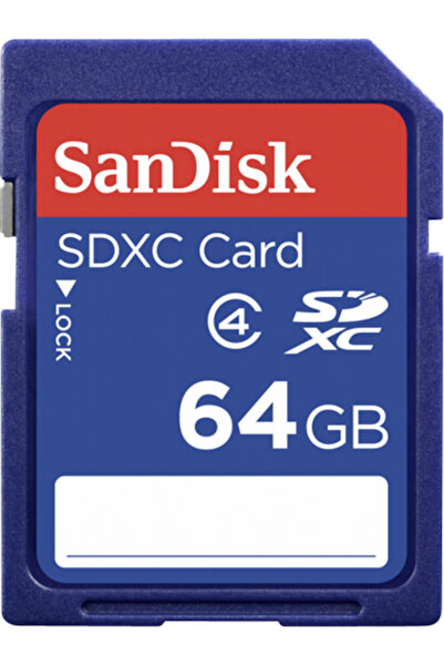SanDisk SDXC 64GB Κλάση 4 Προεπιλεγμένη Ταχύτητα
