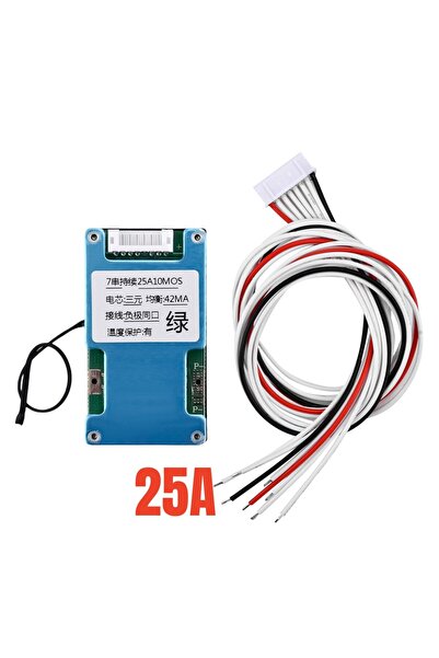 choice2 7S 24V 25A BMS 7S 24V 15A 20A 25A Li-ion Lmo Ternary Lithium 18650 Ba...