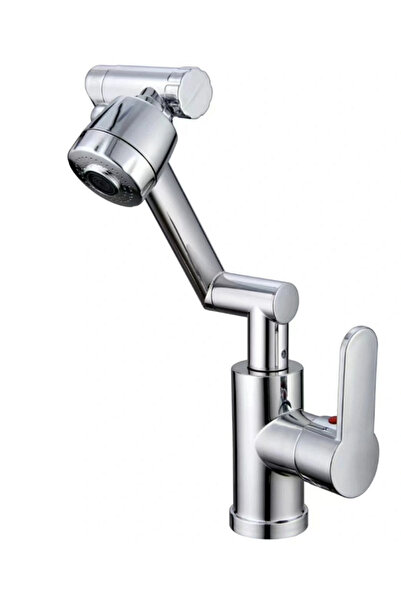 Beseder Baterie Bucătărie și Baie Inox BESEDER, Rotire 1080°, Cartuș Ceramic,...
