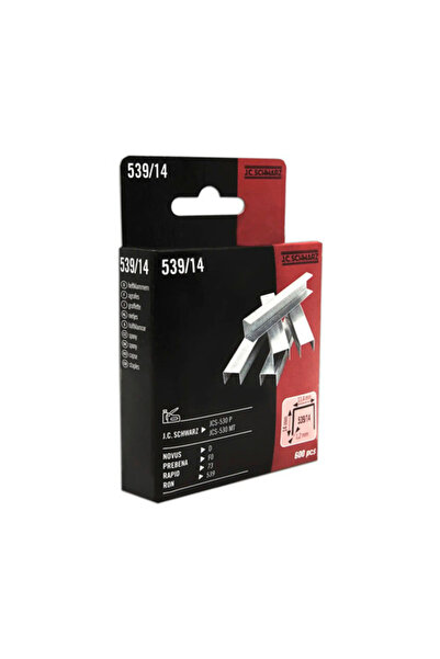 JC Schwarz Capse Zincate Pentru Capsator JC Schwarz, Tip 530, 14 mm, 600 Bucăți