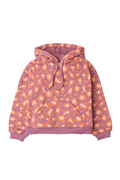 Gingersnaps Girls' Printed Hoodie with Front Pockets