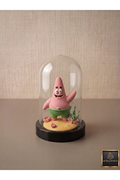 Burq Design Sünger Bob Patrick Yıldız Karakter Figür 15x10cm