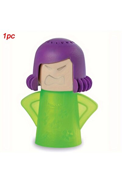 Choice 1pc Green Angry Mama Oven Steam Microwave Cleaner Easily Remover Oil D...