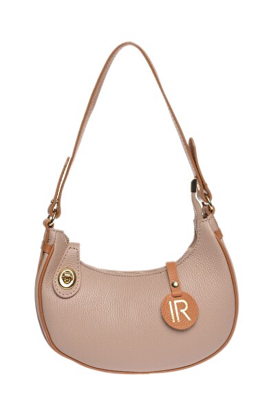 SimpleFind Isabella Rhea Geanta piele-Flavia-Roz pudra,Geanta de umar piele n...
