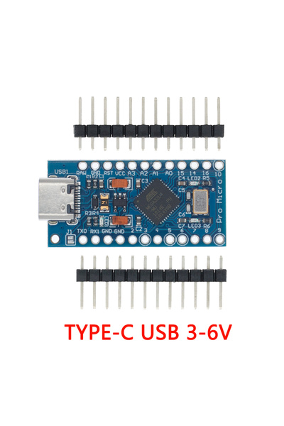 Choice TYPE-C USB 3-6V NEW Pro Micro ATMEGA32U4 5V/16MHZ module With the boot...