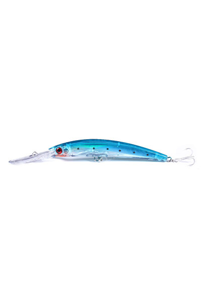 Choice 008 HENGJIA 17cm 23.5g Minnow Fishing Lure Laser Artificial Bait 3D Ey...