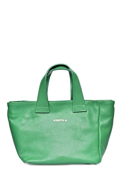SimpleFind Roberta M Geanta piele-Kristina-Verde,Geanta de mana piele natural...