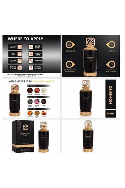 Riiffs Riffs Momento Perfume EDP 100ml – Fresh & Elegant Long Lasting Fragrance