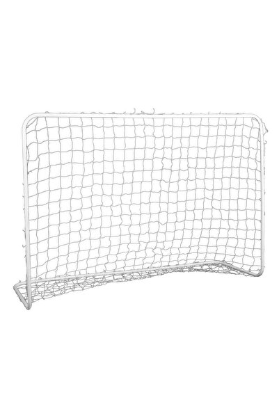 Zâna Casei Poartă de fotbal din metal alb 182x61x122cm