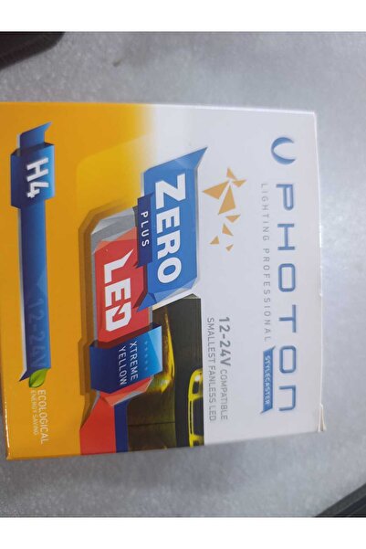 H4 LED FANSIZ YELLOW CİVCİV SARISI AMPUL SETİ