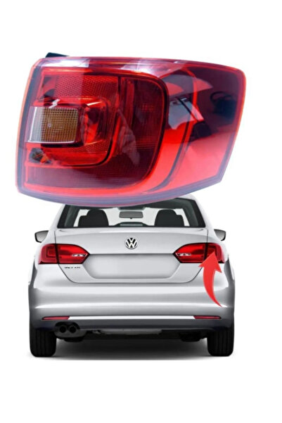 Vw Jetta 2011-2014 Sağ Dış Stop Sinyal Fren Lambası 5C6945096E