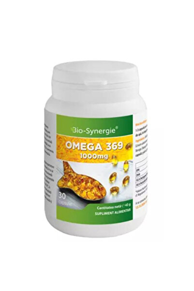 Bio Synergie Omega 3-6-9 Bio-Synergie, 30 capsule
