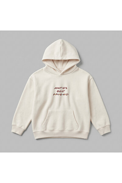 Auntie’s Best Friend Nakışlı Çocuk Hoodie