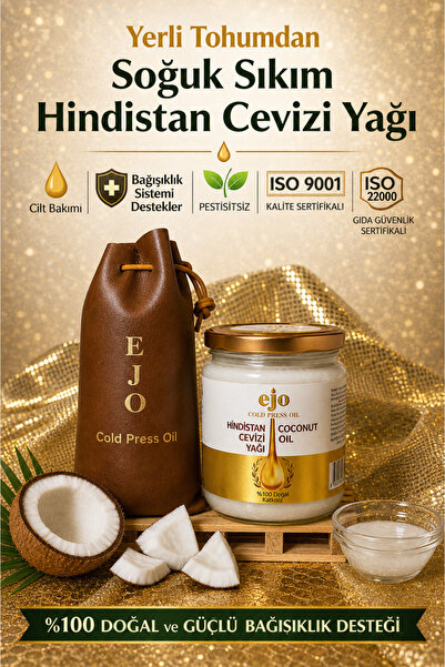 SOĞUK SIKIM HİNDİSTAN CEVİZİ YAĞI 300ML