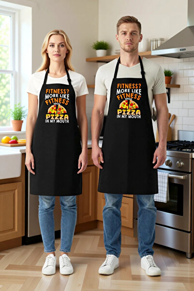 PayBuy Unisex Kitchen Chef Apron Pizza Printed Funny Design Humor Pattern Com...