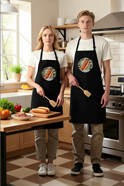 PayBuy Unisex Kitchen Apron Sausage Printed Comfortable Funny Design Digital ...