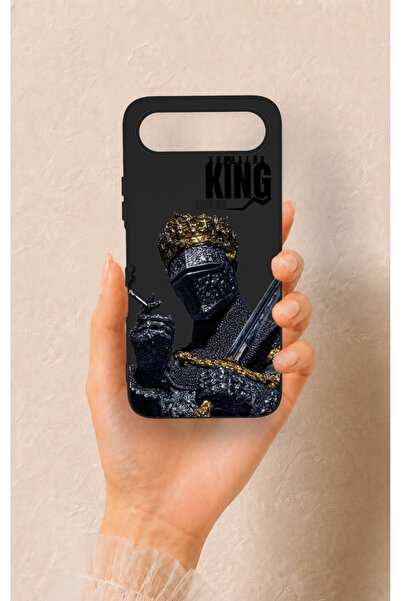 Vip Case Tecno Spark 50 5G Uyumlu King Desenli Silikon Kılıf