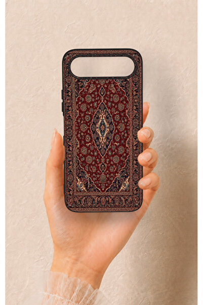 Vip Case Tecno Spark 50 5G Uyumlu Acem Halı Desenli Silikon Kılıf