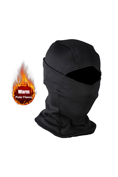 Choice Black Winter Fleece Warm Camouflage Balaclava Outdoor Cold-proof Ski C...