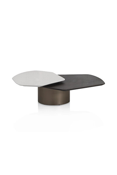 Midas Furniture ELARA COFFEE TABLE SET LIGHT BROWN W120 * D99 * H30 CM