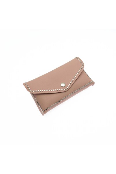 ButicCochet Geantă de damă, din piele, cu detalii metalice, Roz - BRS286
