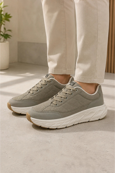 HT HOTİN Quantum Men's Casual Sports Shoes Comfortable Sole Lace-Up Lightweig...