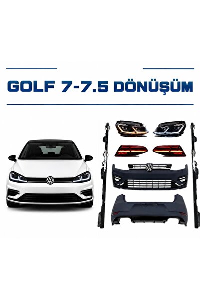 Genel Markalar Golf 7 uyumlu 7.5 R set / far+stop+tampon için de