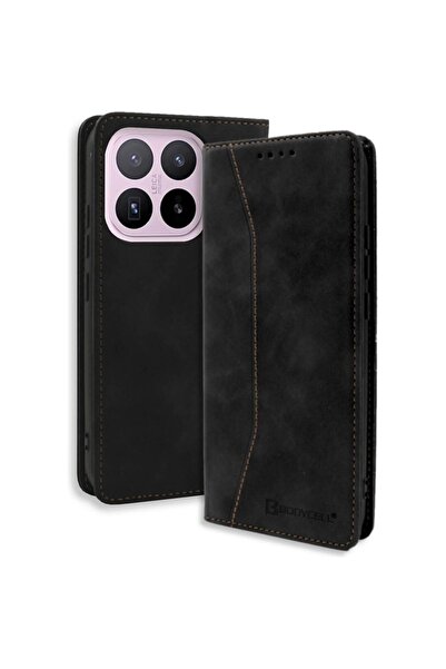 Bodycell Θήκη Xiaomi 17T Book Case Πορτοφόλι - Black