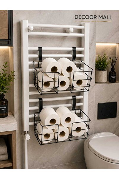 DECOOR MALL ÇOK AMAÇLI KAPI ARKASI & BANYO PETEK ÜSTÜ ORGANİZER ÜTÜ MASASI VE...