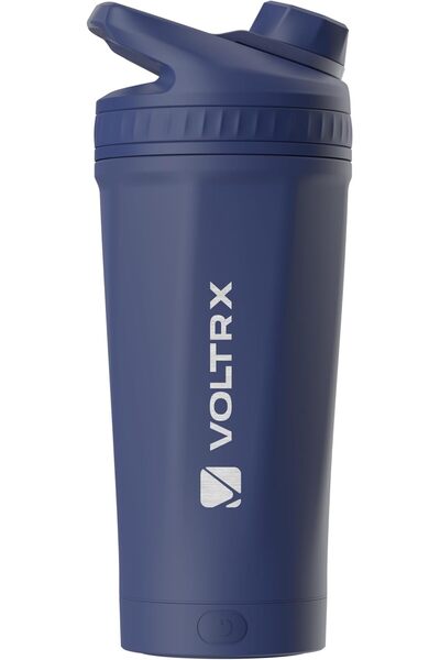 VOLTRX زجاجة شيكر معزولة تشيل ميكس من الفولاذ المقاوم للصدأ لخلط مخفوقات البر...