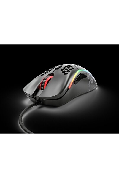 Glorious Model D Kablolu Mat Siyah RGB Oyuncu Mouse 69Gr