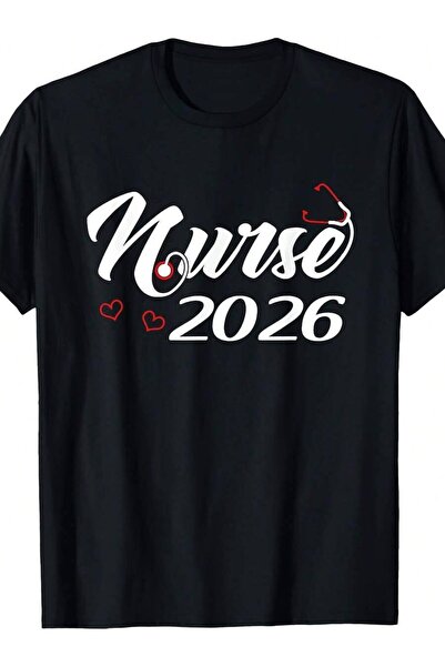 21JNRY Nurse Life Graphic T-Shirt For Men Nursing Week Gift 1pc