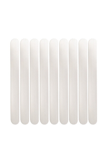 Choice25 24PCS transparent 6/12pcs Anti Slip Strips Transparent Shower Sticke...