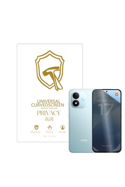 Microcase Redmi Note 17 5G ile Uyumlu Privacy Gizlilik Filtreli Hayalet Nano ...