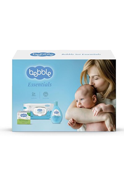 BEBBLE Triple Set: Nappy rash cream+Shampoo & Body wash 200ml.+Wet wipes