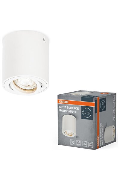 Ledvance LED 2700K IP20 GU10 Duy Beyaz Sıva Üstü Silindir Spot