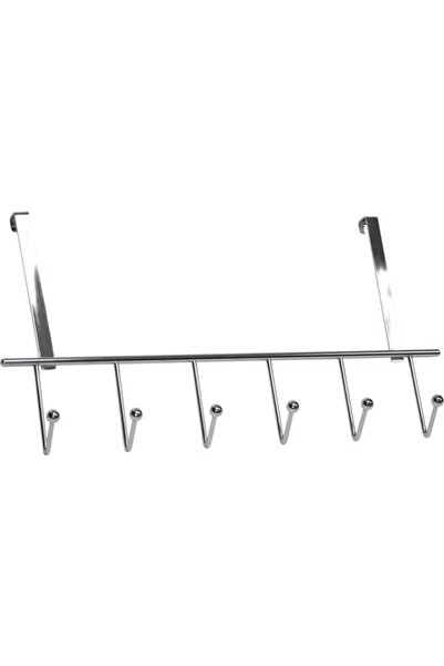 OEM Furniture hanger with 6 hooks 245x465x50mm, chrome steel