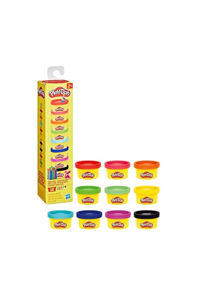 Hasbro Play-Doh: Pachet de petrecere Tuburi Mini (10 buc) (22037)