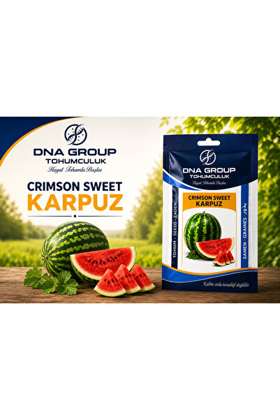 Crimson sweet karpuz tohumu yerli standart net 10 gr 200+ adet